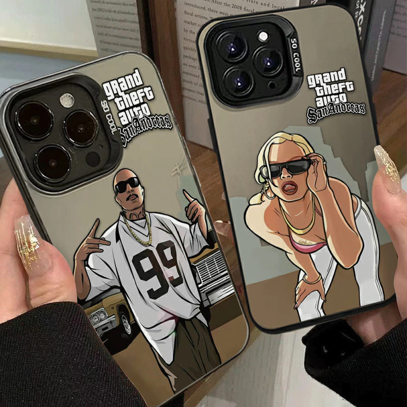 GTA Vice City-Capa De Proteção Contra Quedas Para Redmi 10 12C 13C 9A A2 3 Note Pro 4G 5G Xiaomi Poco IMD