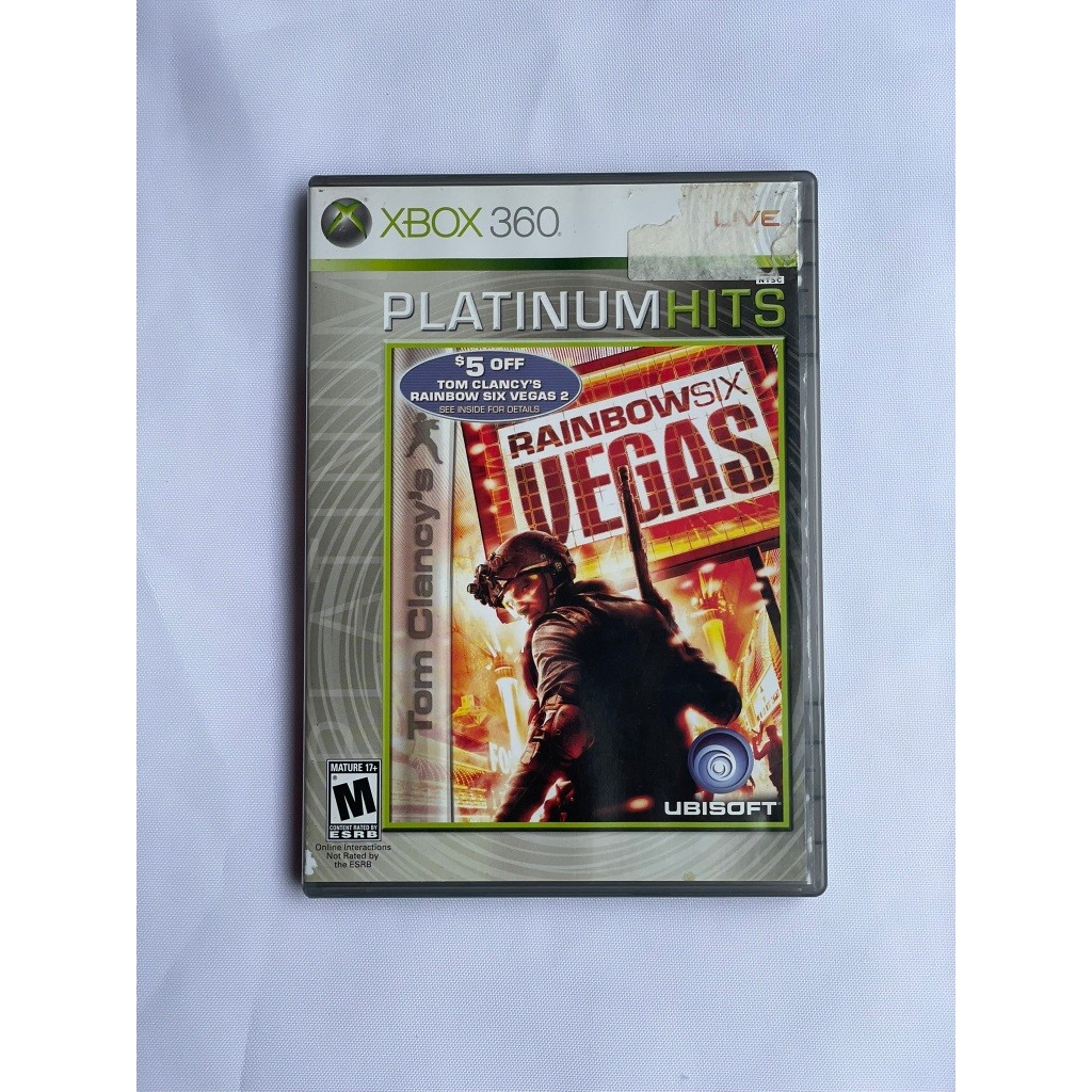 Tom Clancy's Rainbow Six Vegas Original Xbox 360 Físico
