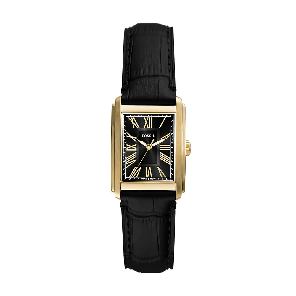 Relógio Fossil Masculino Carraway Dourado - FS6091/0PN