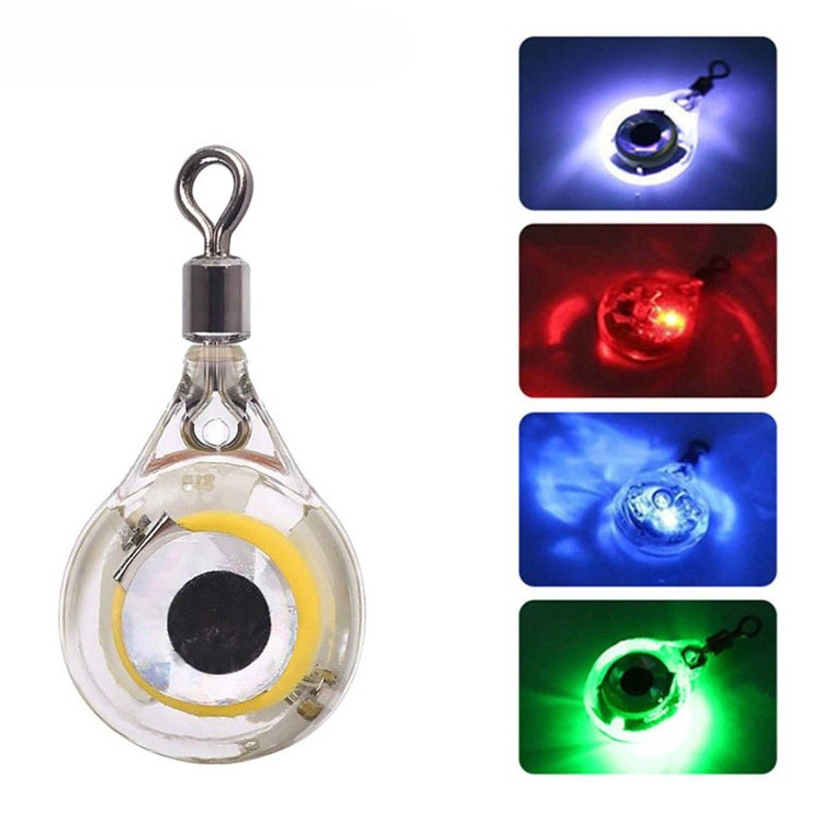 Luz Subaquática LED Portátil Super Impermeável Isca Luminosa para Atrair Peixes Pesca Noturna

