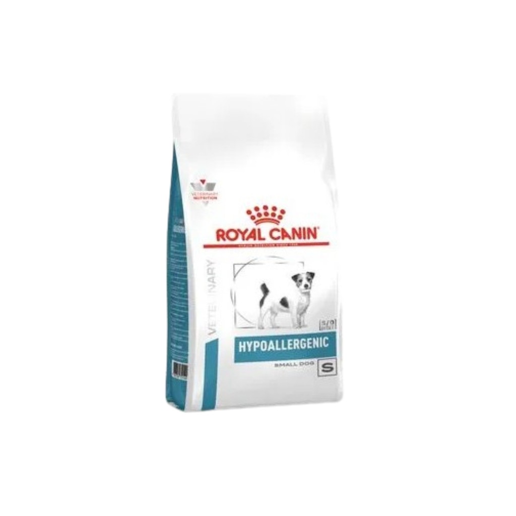 Ração Royal Canin Veterinary Diet Hypoallergenic Small Dog para Cães Pequenos com Sensibilidades Alimentares 7,5kg