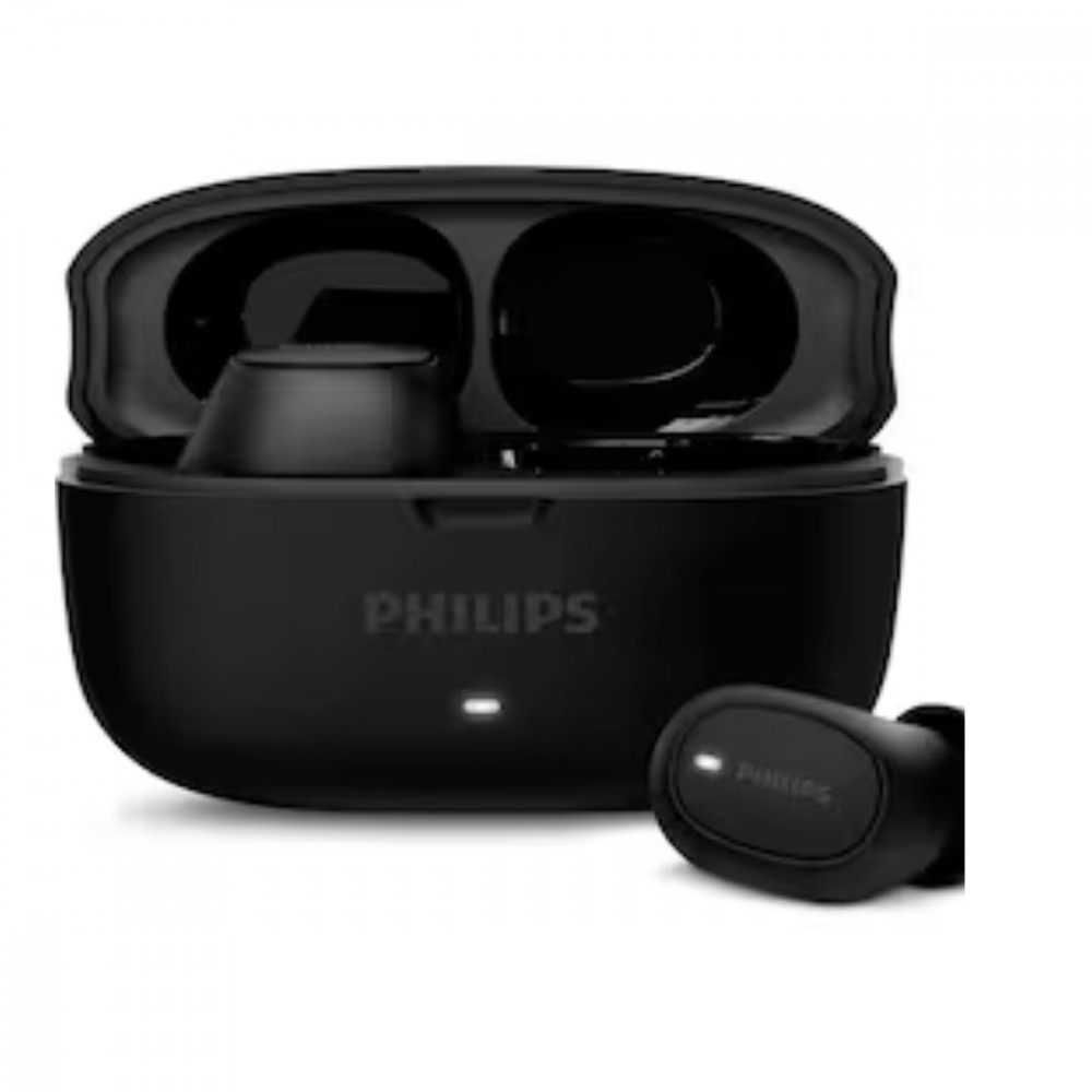 Fone Philips TWS TAT2500BK/00 Bluetooth Cancelamento de Rudo Phillips em Oferta na Shopee