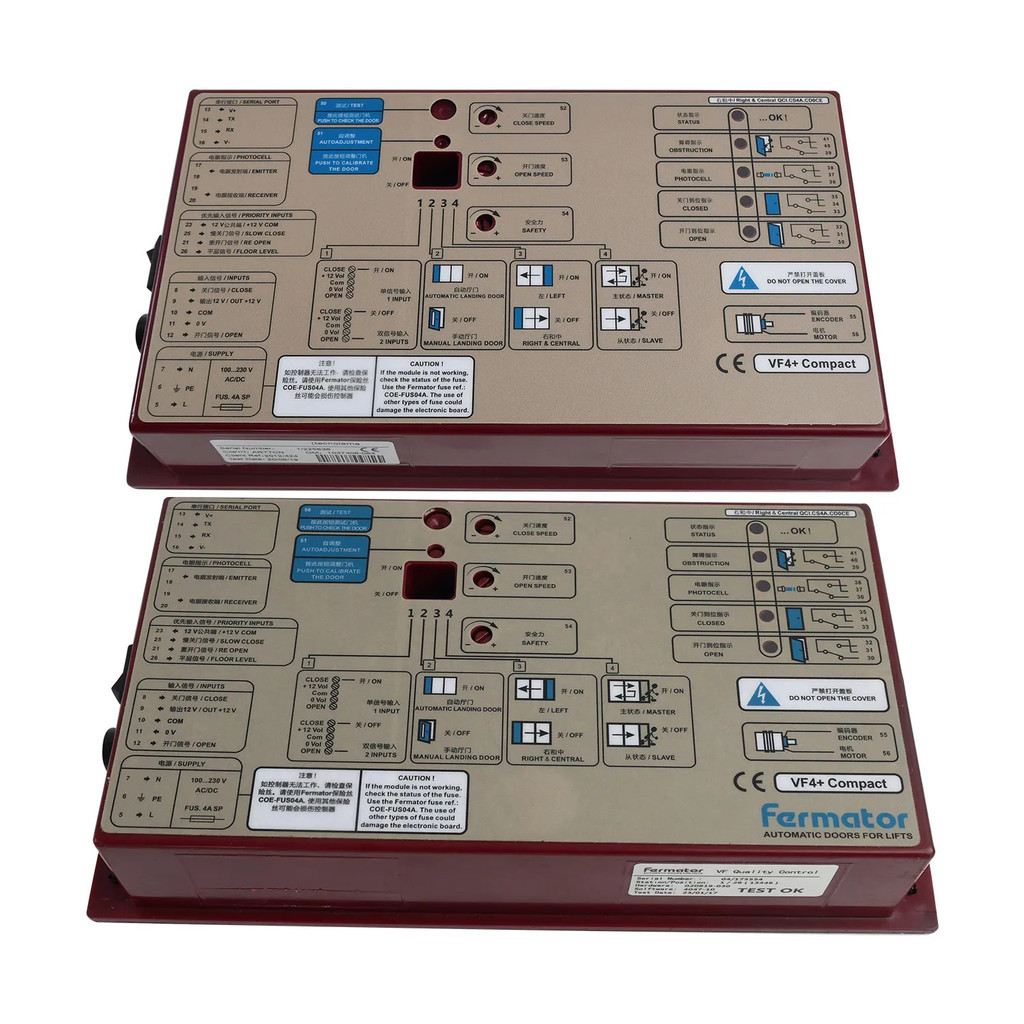 Alta Qualidade Para Xiji Xun Da Elevador 3300/3600 Porta Motor Inversor Caixa VF4 + 5 + Operador Controlador