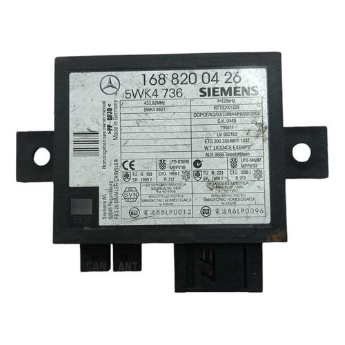 Modulo Imobilizador Mercedes Classe A 160 1997 1688200426