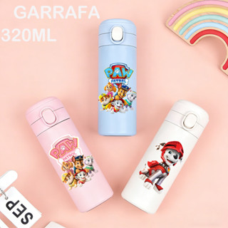 Patrulha Canina Garrafa Térmica 320ml Infantil Lancheira Escola Criança em Oferta na Shopee