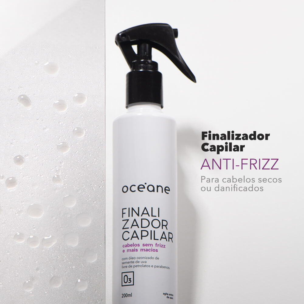 Detalhes do Finalizador Capilar Anti-Frizz 200ml