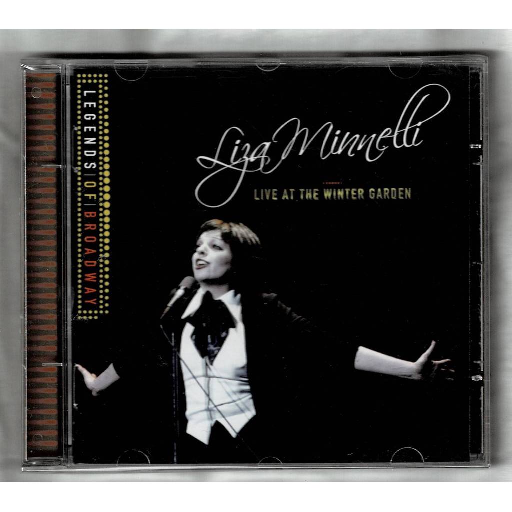 Liza Minnelli CD Live At The Winter Garden Legends Of Broadway
