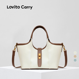 (Lovito Carry) Bolsa de Ombro para Estudantes e Trabalhadoras LFA56066 em Oferta na Shopee