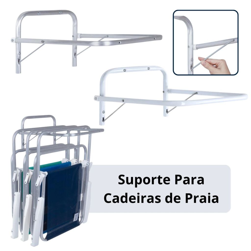 Suporte para Cadeira de Praia em Alumínio: Onde Comprar | BuscaProdutos