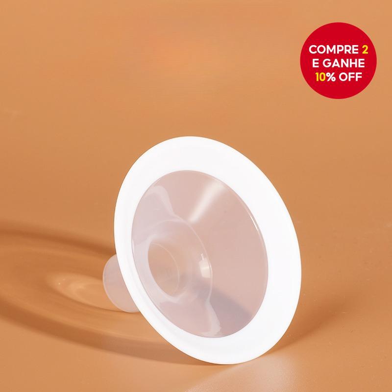  Peças de bomba de leite elétrica, massageador, coletor de leite, material de silicone de grau alimentício