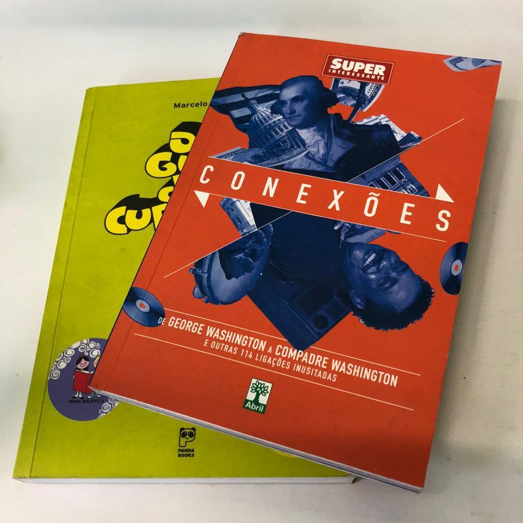 Kit 2 Livros O Guia dos Curiosos e Conexões
