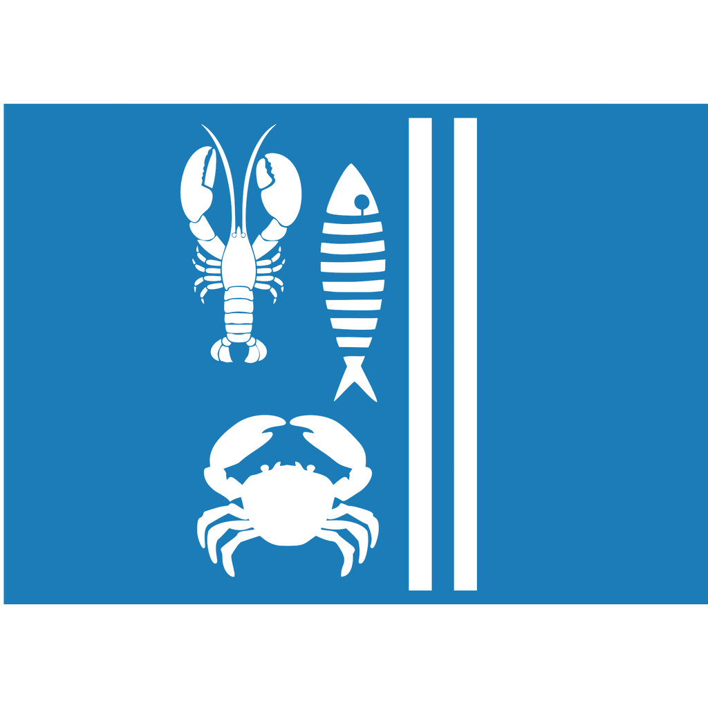 Stencil Peixe loistrado, lagosta e carangueijo fruto mar fundo do mar pintura em tecido decoração de cozinha pano prato