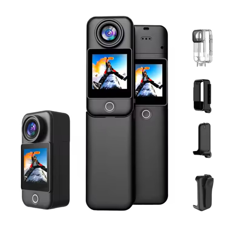 Câmera De Vídeo Sjcam Action C300 Preto 4k Impermeável Preto