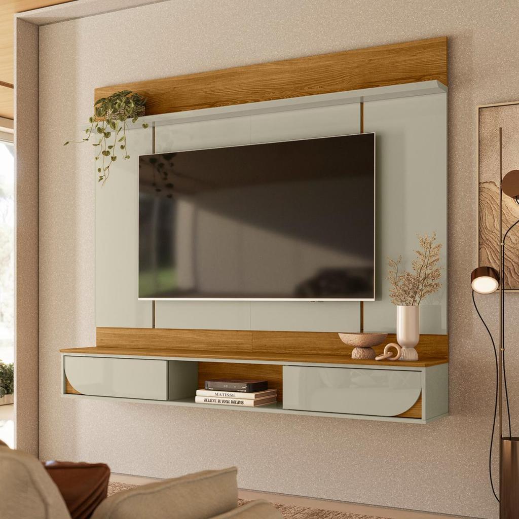Painel Suspenso 182cm Para Tv Até 65 Polegadas Aura Madetec