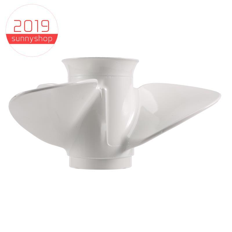 [Bestseller S] Para 9.9-15HP 63V-45945-10-EL 9-1/4 x 9 Hélice De Popa Marinha De Liga De Alumínio 8 Dentes Estriados 3 L