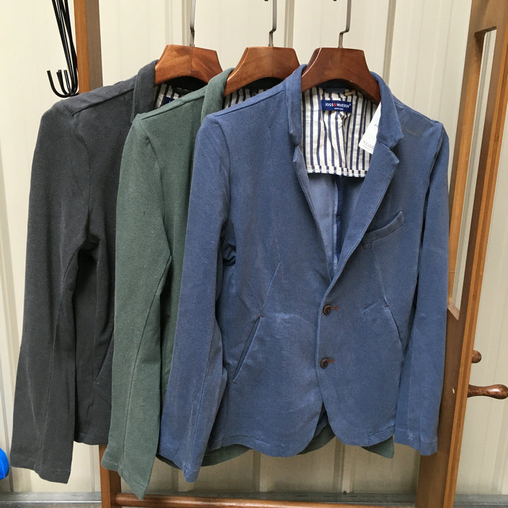 Novo terno jaqueta masculina Casual puro algodão masculino terno superior moda roupas masculinas