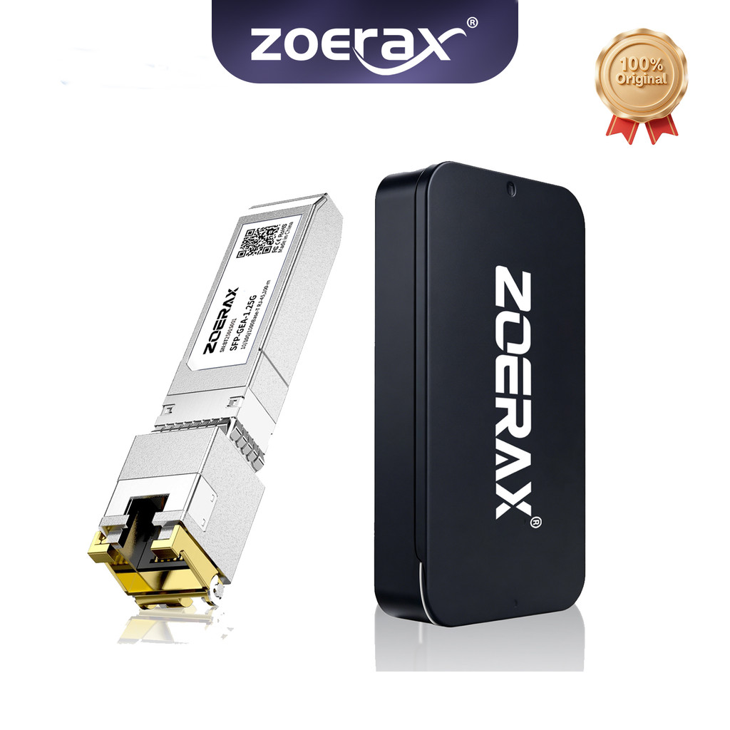 ZoeRax SFP + Para RJ45 Módulo De Cobre 10G/2.5G/1.25G Transceptor Ethernet Compatível Com Interruptor Cisco Mikrotik | S