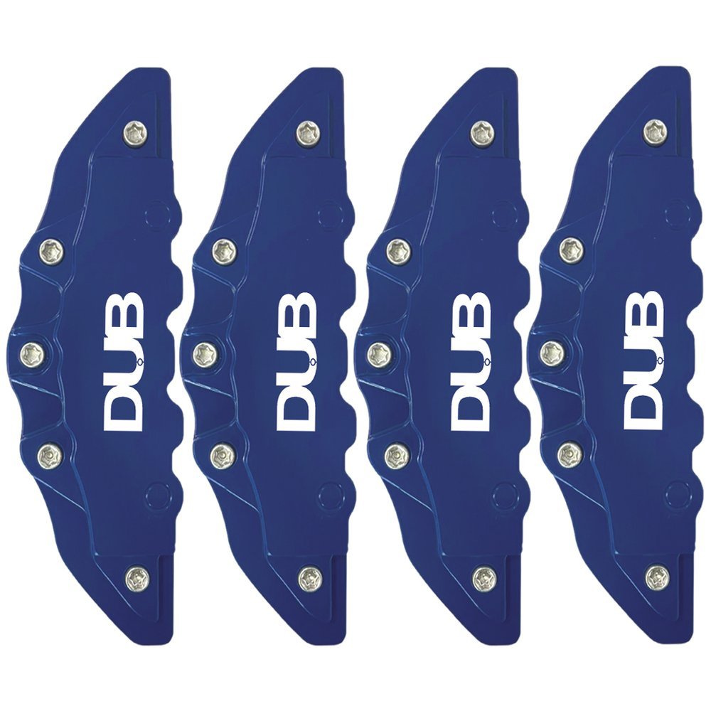 Kit 4 Capas Pinça Freio Azul - Dub Tuning Style Custom Aro15