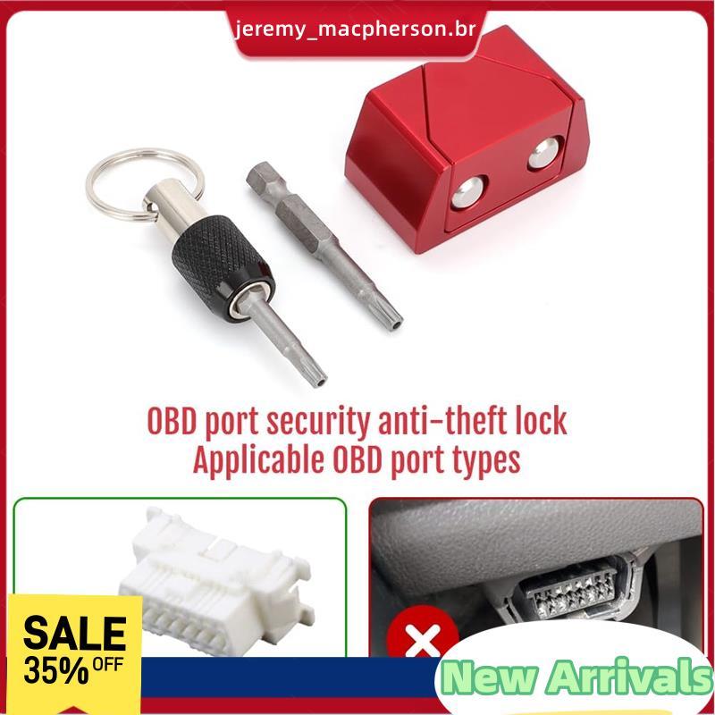 Ferramenta De Travamento De Porta OBD II , OBD2 De Carro , Bloqueio Antifurto , Liga De Alumínio , Acessórios