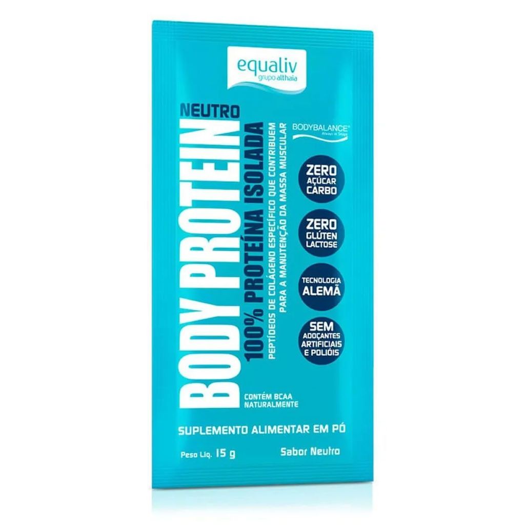 Body Protein - 1 Sachê 15g Neutro - Equaliv