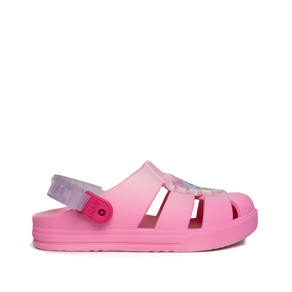 Sandália Babuche Infantil Grendene Barbie Rosa