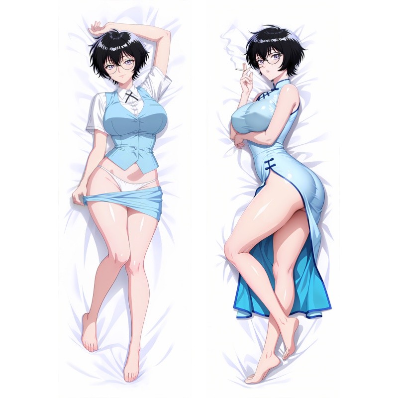 Anime Dakimakura Abraçando Longo Travesseiro Corpo Travesseiros Kowloon Genérico Romance Reiko Retângulo Almofada de Son