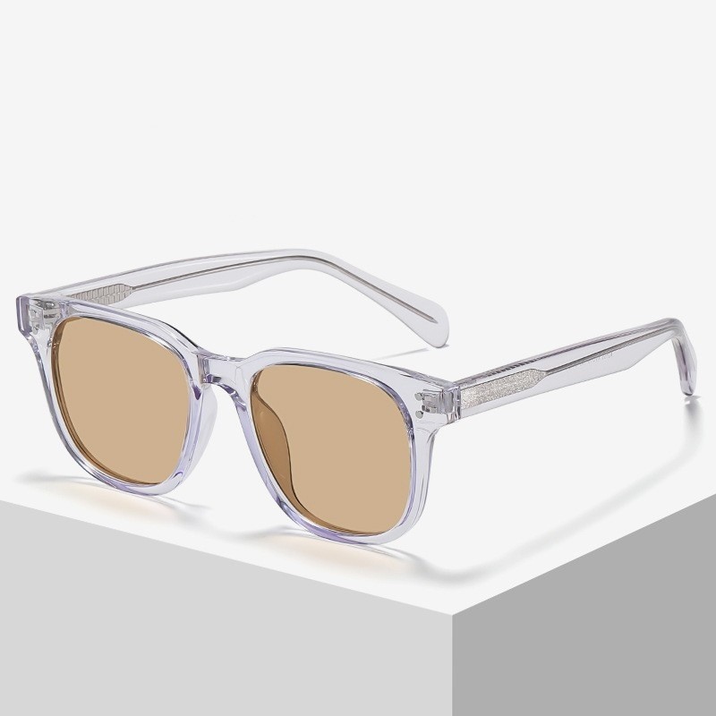 Novos Óculos de Sol Femininos Modernos com Rebites TAC, Óculos de Sol Estilo Coreano da Moda, Óculos de Sol Polarizados 