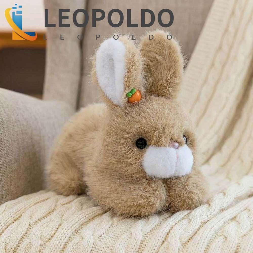 LEOPOLDO Brinquedo De Pelúcia De Coelho De Orelha Grande , Travesseiro Macio E Fofo , Animais Desenho Animado Ins