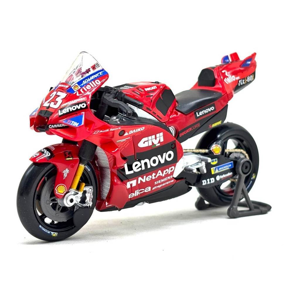 Miniatura Moto Ducati Desmosedici - #23 Enea Bastianini - MotoGP 2024 - 1:18 - Maisto