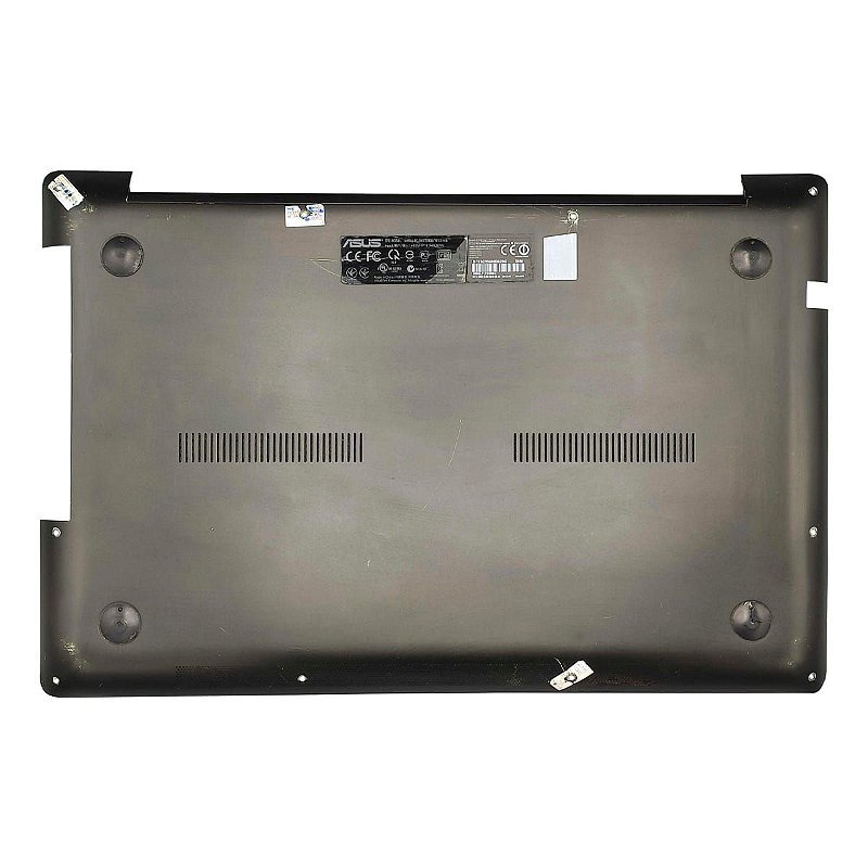 Carcaça Base Inferior Notebook Asus N550l N550lf Preto Leia