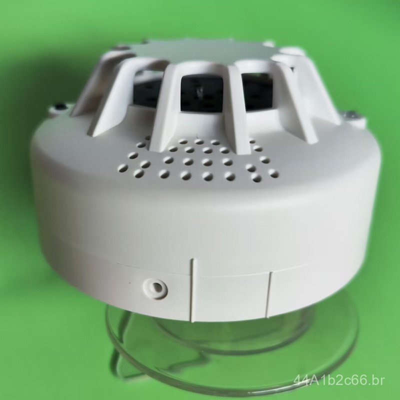 Detector de fogo térmico independente, sensor de temperatura autônomo, bateria de 9V, alarme de temperatura padrão.