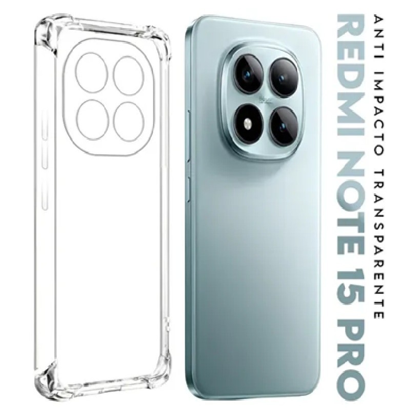 Capa Transparente Para Xiaomi NOTE 15 PRO Capinha Anti Impacto