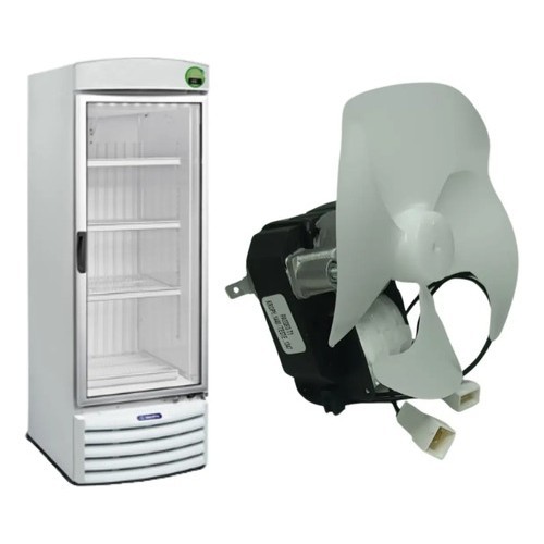 Micro Motor Ventilador Gelopar Exautor Cn20 C/hélice 127v 220v 1 Gptu450 Cervejras Compativel Varios Modelos