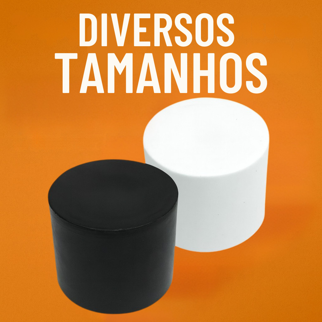 8pçs Ponteira Protetora Pé De Cadeira Tubular Conjunto externa