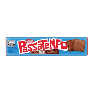 Biscoito Passatempo Chocomix Chocolate em Oferta na Shopee