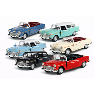 Miniatura De Carro Metal Brinquedo De Coleção Chevy Bel Air Nomad 1955 Ferro Clássico Fricção em Oferta na Shopee