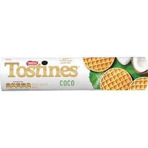 KIT COM 2 UNIDADES - Biscoito Tostines Coco 160g