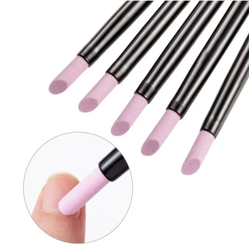 5 Pçs Caneta De Quartzo Removedor De Cutícula Do Prego Empurrador Cuidados Profissionais Unha Polonês Manicure Vara Arqu em Oferta na Shopee
