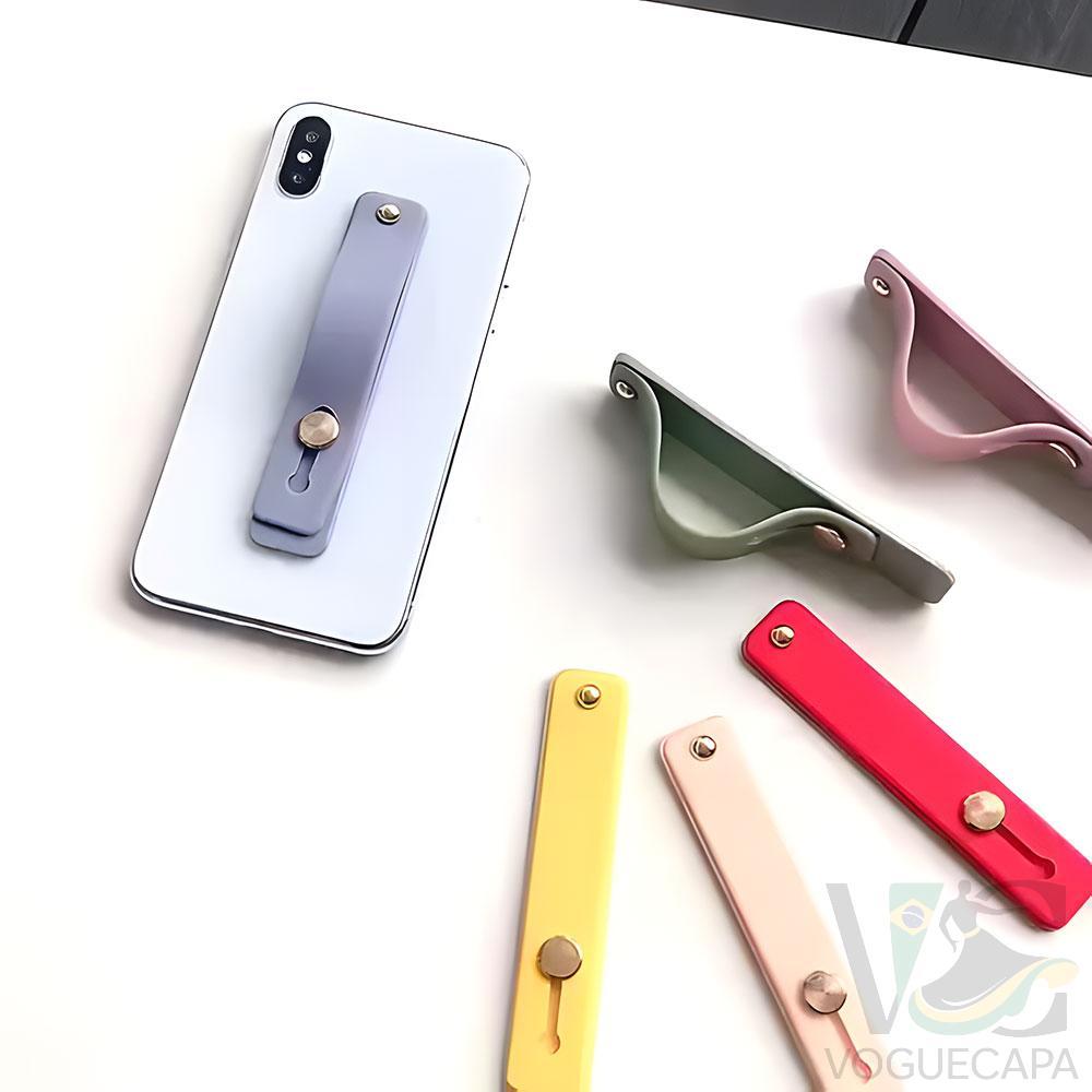 Suporte De Pulseira Para Capa De Celular Móvel De Volta Adesivos Suporte Multifuncional Silicone Push Pull