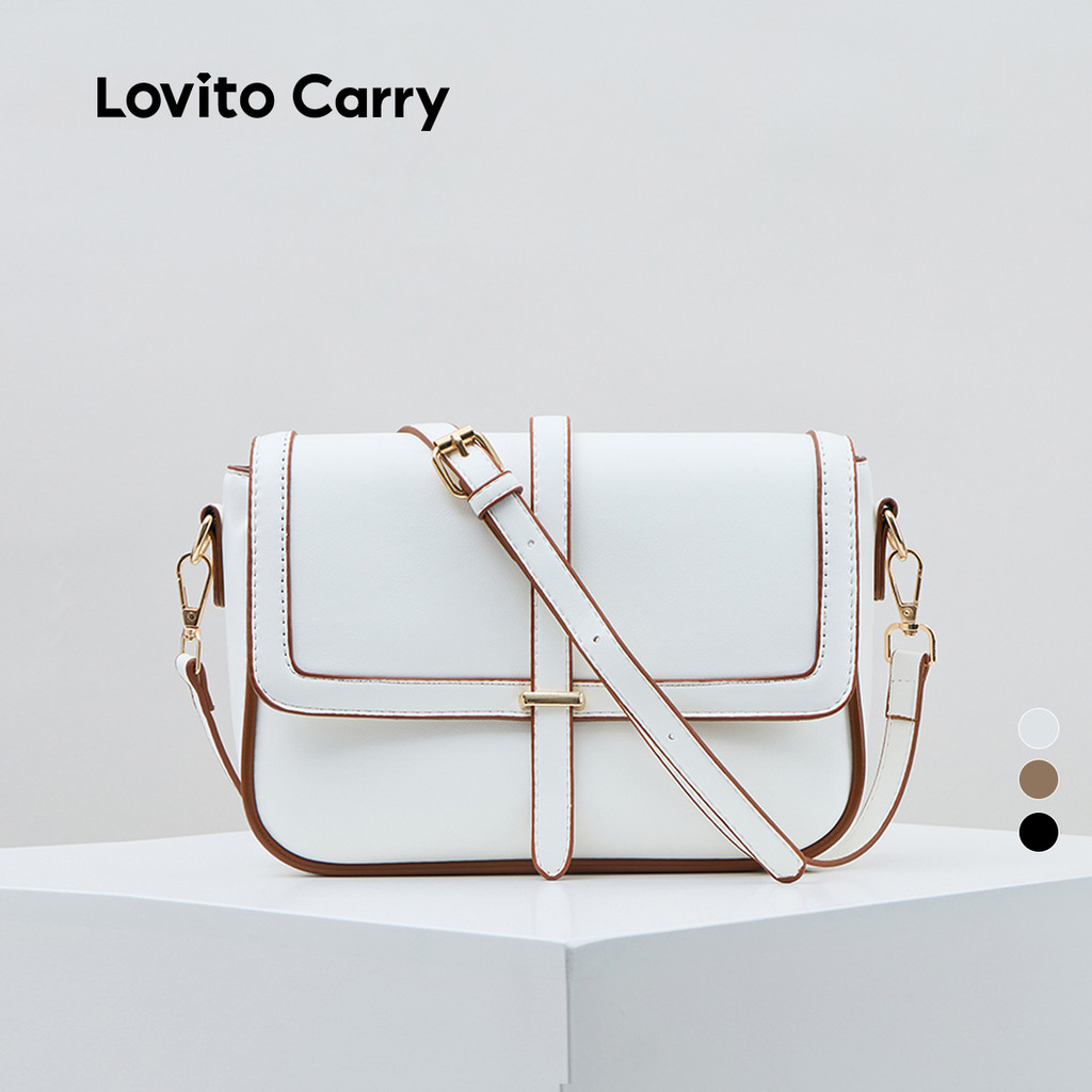 (Lovito Carry) Bolsa de Ombro Pequena Elegante com Estilo LFAR11018 em Oferta na Shopee