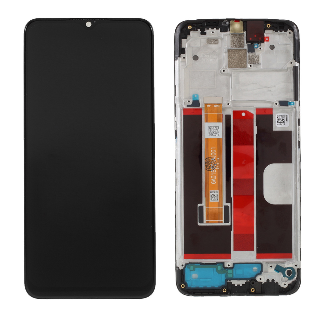 Pop Para Tela LCD OEM OPPO A9 (2020)/A11X E Conjunto De Digitalizador + Peça De Moldura