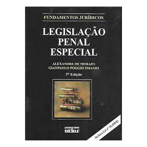 Legislação Penal Especial  Fundamentos Juridicos De Por Alex