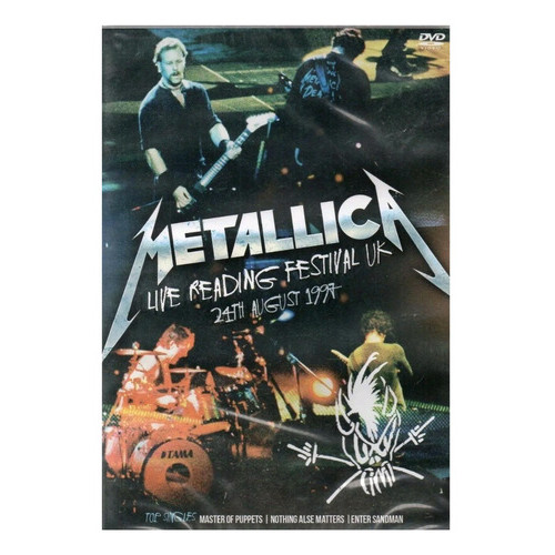 Metallica - Live Reading Festival Uk - Dvd - Lacrado
