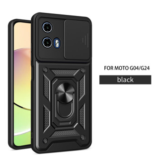 Anel Suporte Magnético Capa De Telefone Para Motorola Moto G04 G05 G06 G24 4G Capinha À Prova De Choque Com Do em Oferta na Shopee