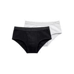 Kit com 2 Cuecas Slip Lupo com Abertura 546-003 Colorido