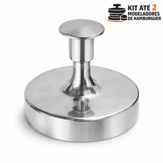 Kit Até 2 Modeladores de Hambúrguer Profissional 16cm Alumínio Prensa Manual Antiaderente em Oferta na Shopee