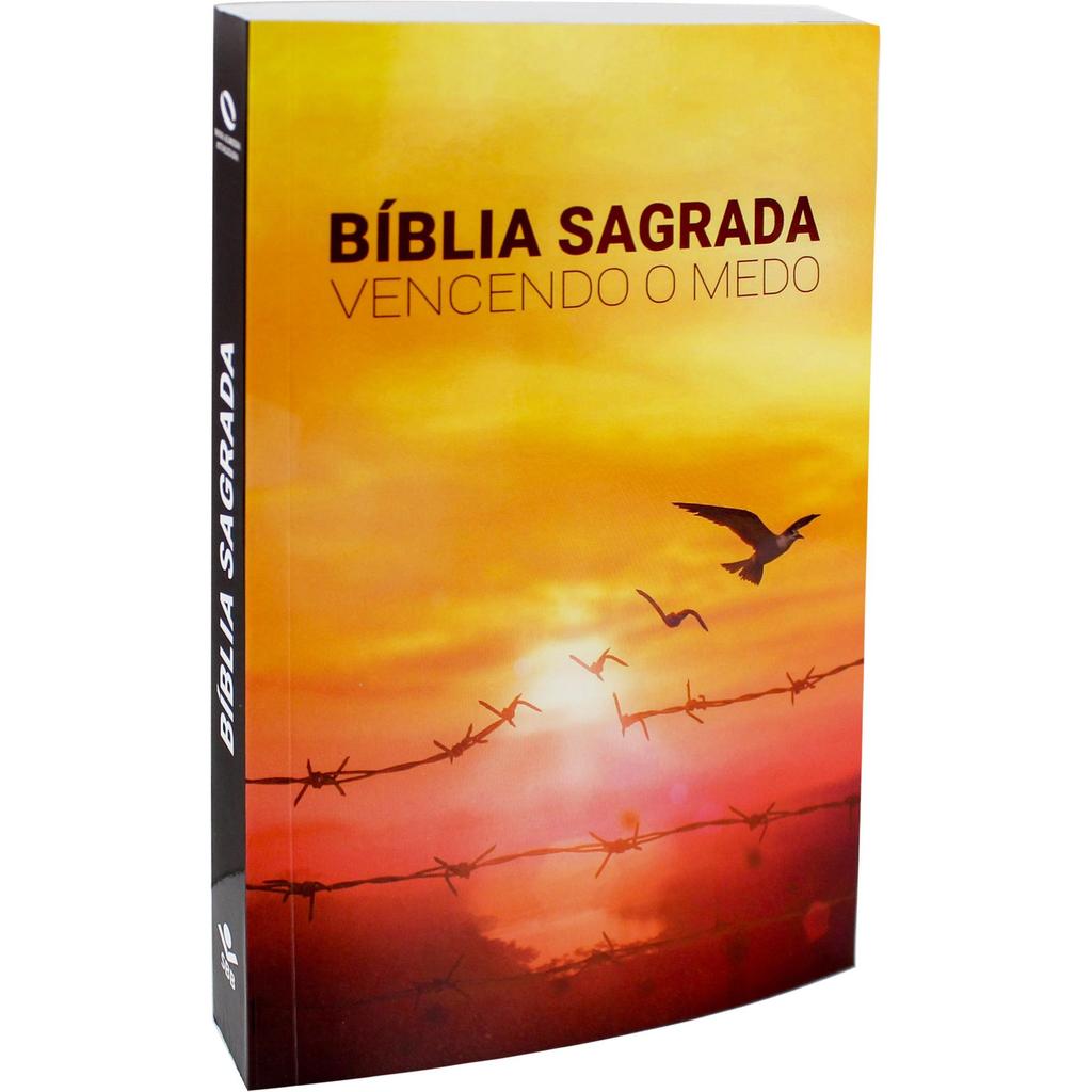 Bíblia Sagrada NAA Letra Média | Brochura | Vencendo o Medo