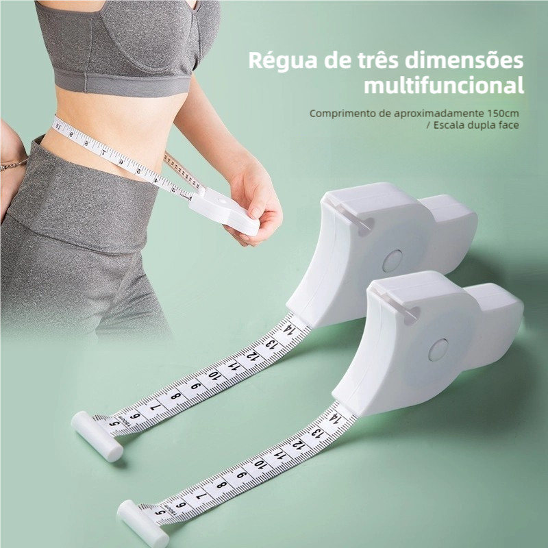 Fita De Medição Corporal Métrica Antropométrica Corporal Com Cálculo De Imc Da Fácil de usar