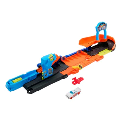 Pista Hot Wheels City Garagem De Acrobacias Mattel - Jhl94 Colorido Multicolor