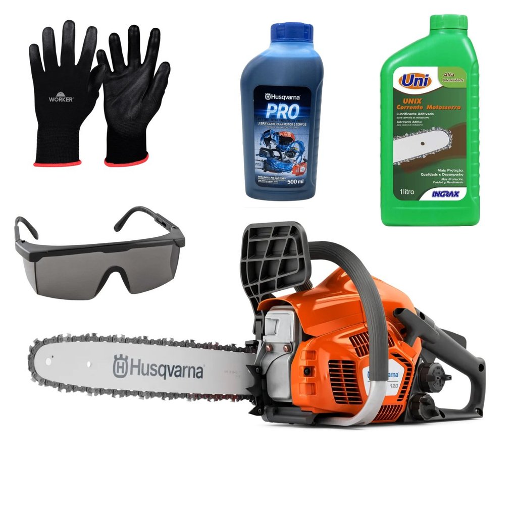 Motorserra Para Poda A gasolina 120 Husqvarna Profissional Sabre 14" 35 Cilindradas